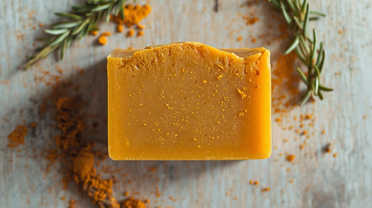 Lemon Turmeric & Kojic Acid Brightening Soap